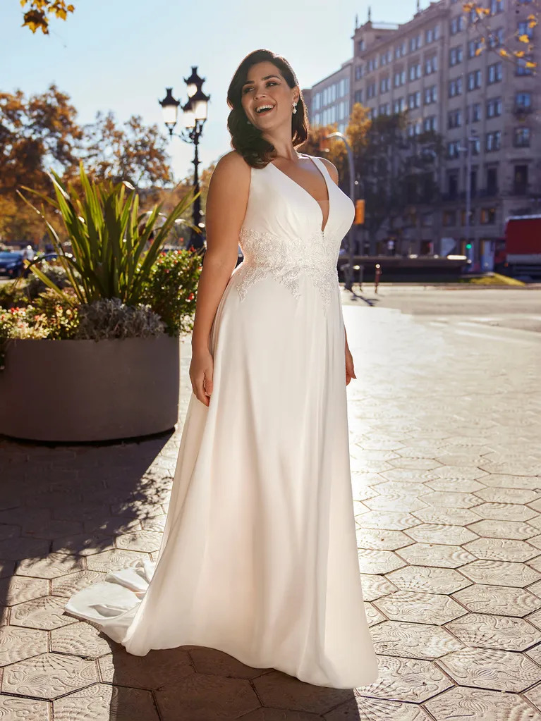 Ennis Bridal is your destination for plus size bridal gowns